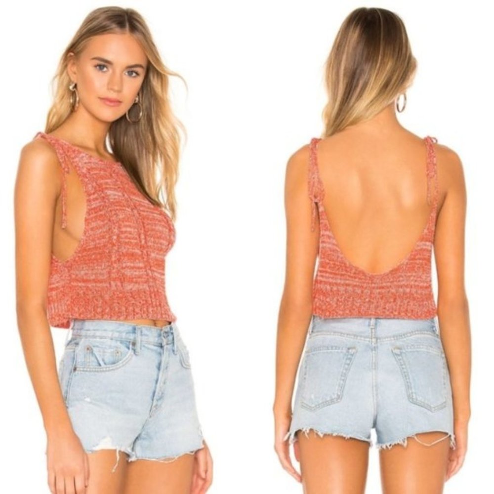 Free People Large Bombshell Crop Top Tank
